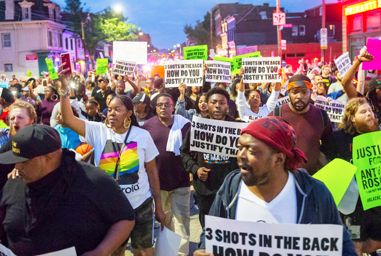 Marchers in Pittsburgh June 23 demand charges against cop who fatally shot Antwon Rose Jr.