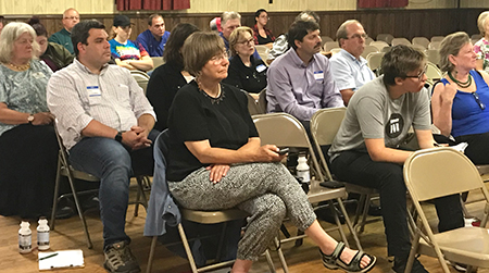 Intensity marked Dairy Farm Family Crisis Hearing in Lairdsville, Pennsylvania, July 24.