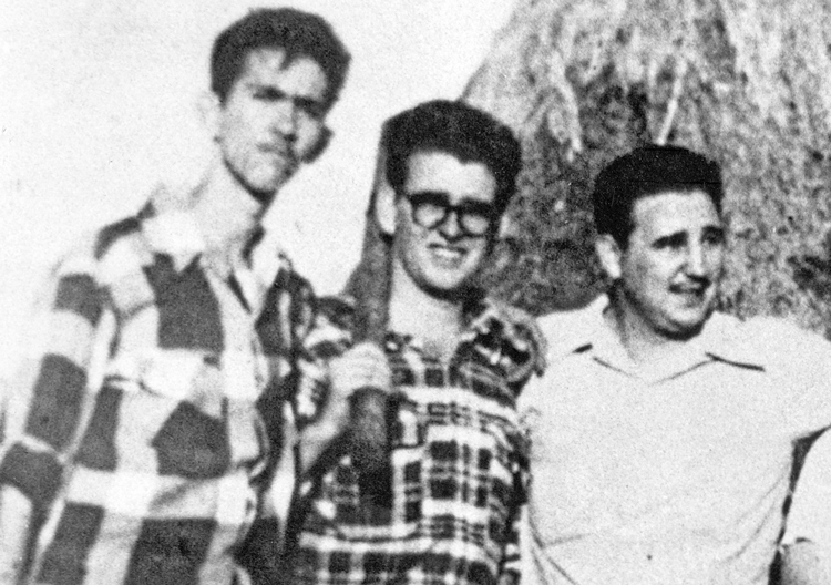 From left, Ñico López, Abel Santamaría and Fidel Castro in Havana, 1953. July 26 assault on government’s Moncada barracks was defeated, but revolutionary leadership emerged.