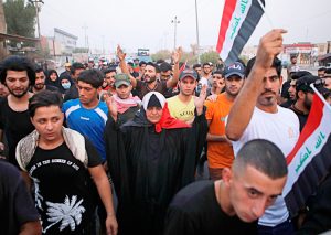Protesters in Basra demand jobs, electricity, water and end to Iranian intervention and meddling in Iraq. Thousands were killed fighting Islamic State, now survivors face deepening crisis.