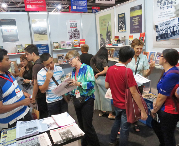 More than 700 books on working-class politics, history were scooped up at Manila book fair.