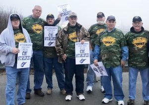 Retired mine workers bring solidarity to 9-day strike by teachers and school workers, Kanawha County, West Virginia, Feb. 22, 2018. Strike took on aspects of a social movement, impacted by the fighting traditions of miners union in that state going back decades. It set an example for the kind of labor movement workers will need to build to respond to the bosses’ attacks.