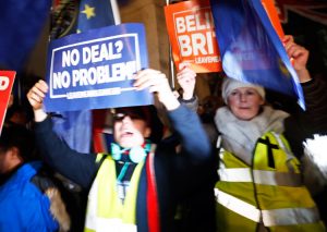 Jan. 15 London protest against further delays in Britain getting out of the European Union.