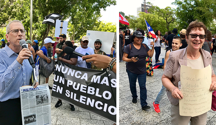 SWP delegation brings solidarity to Puerto Rico
