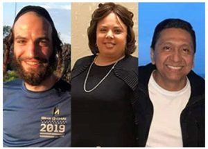 Demagogos antisemitas usan a judíos como chivos expiatorios por desigualdades creadas por el capitalismo. Intentan oponer a negros contra judíos, alegando que “caseros judíos” son culpables de rentas altas. Arriba dos individuos mataron a Moshe Deutsch, Leah Mindel Ferencz y Douglas Rodríguez (de izquierda a derecha) ensupermercado kosher en Jersey City en diciembre de 2019.