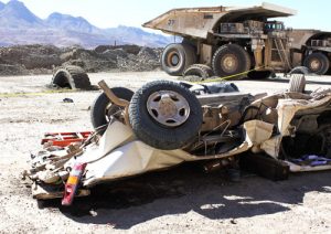 Giant ore truck crushed Asarco mine worker Thomas Benavidez to death in 2010. Safety camera on truck could have prevented death, but Asarco like other mine bosses refuses to install them.