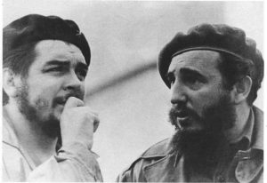 Che Guevara and Fidel Castro in the early years of the revolution.