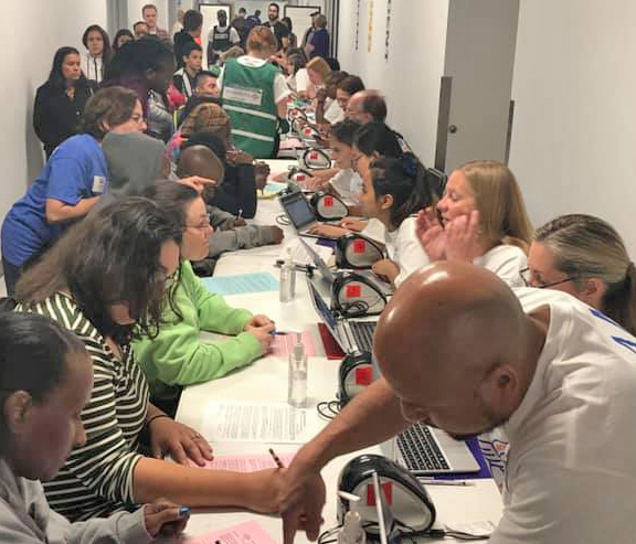 Remote Area Medical team visits Baltimore, Sept. 7, 2019, to provide health care for a fraction of the millions who are unable to afford health insurance.