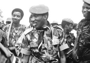 Thomas Sankara, above, led popular revolution in 1983-87 bringing the toilers to power in Burkina Faso. There is no comparable revolutionary leadership anywhere in West Africa today.