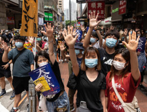 Hong Kong fue sacudido el 24 de mayo por protestas contra medidas de Beijing para imponer restricciones de “seguridad nacional”, y medidas para afirmar su control sobre el territorio.