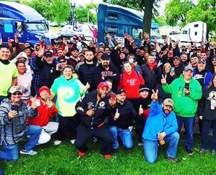 truckers strike washington dc