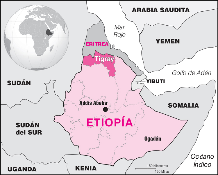 Etipía y Eritrea