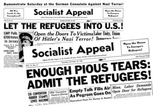Issues of Socialist Appeal, as the Militant was called at the time, campaigning for Jewish refugees to be admitted to the U.S.