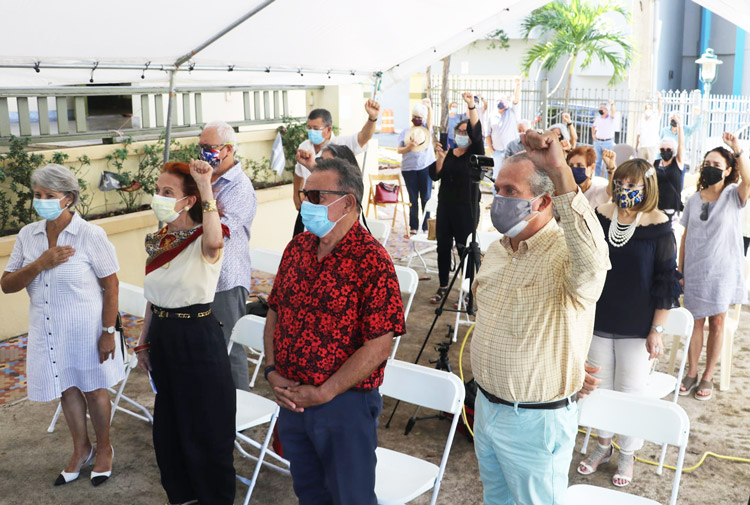 Feb. 28 meeting in San Juan honors political life of Puerto Rico independence fighter Rafael Cancel Miranda a year after his death. María de los Ángeles Vázquez, Miranda’s wife, speaks.