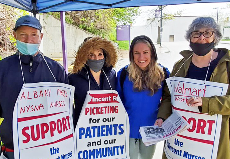 Striking Massachusetts nurses win solidarity