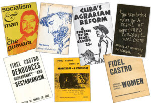 Fair Play for Cuba Committee published, distributed inexpensive pamphlets of speeches by leaders of Cuba’s socialist revolution, eyewitness accounts of steps forward by working people.