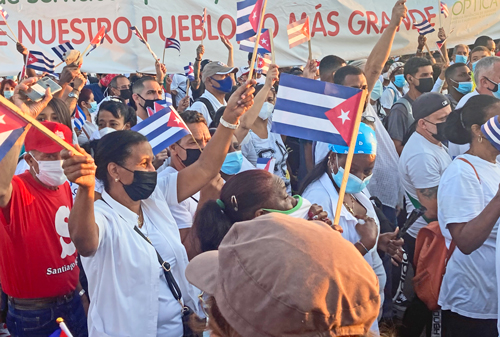 Havana May Day march
