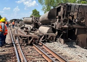 Freight train derails June 23 in Texas. Four days later Amtrak train hit truck, derailed in Missouri, killing four, injuring 150. Bosses’ profit drive endangers workers, nearby communities.