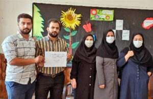 Teachers involved in school sit-in in Shiraz, Oct. 4 supporting sweeping protests over death of Mahsa Amini, an Iranian Kurdish woman, after her arrest by Iran’s “morality police.”