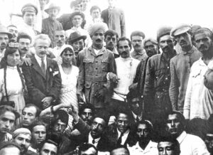 Delegates to the Congress of the Peoples of the East in Baku, Azerbaijan, September 1920. “Soviet Russia is the fortress of the world revolution,” James P. Cannon said. It “inspires and strengthens the movement of the workers and oppressed peoples throughout the world.”
