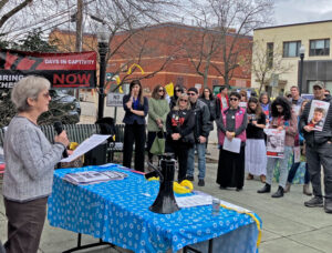 “Fight against Jew-hatred is a life-or-death question for the working class worldwide,” Candace Wagner, SWP candidate for Congress from Pittsburgh, told rally in defense of Israel March 31.