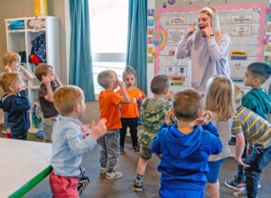 Child care center in Boise, Idaho, in May 2023. Costs for day care have risen over 220% since 1990, and today swallow up over a quarter of most working families’ incomes.