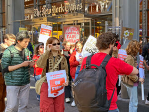 Support ‘New York Times’ tech workers strike!