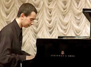 Pavel Kushnir plays Rachmaninoff prelude at festival in his hometown of Tambov, Russia, in 2010. He opposed Putin, Moscow’s invasion of Ukraine, saying, “Two nations are dying.”