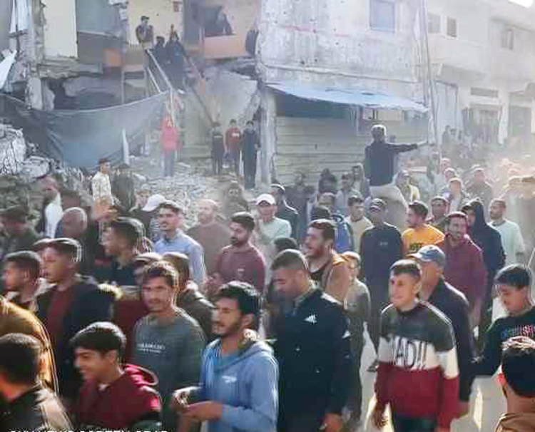 Marche à Khan Younès à Gaza le 19 mai au début de trois jours de manifestations pour exiger le départ du Hamas. La vaste majorité des Palestiniens rejette le culte de la mort et de destruction du Hamas.