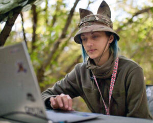 Kateryna Troian, a legendary drone operator with over 1,000 successful strikes, was known by her call sign, “Meow.” She was killed by artillery fire near Pokrovsk, in eastern Ukraine, June 8.