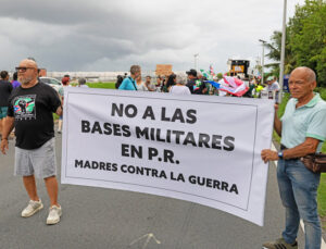 Sept. 7 protest in Puerto Rico against Washington’s plan to use the island as a military base for attacks on Venezuela and elsewhere in the Caribbean. The U.S. rulers have a long history of military operations in Puerto Rico and attacks on the struggle for independence there.