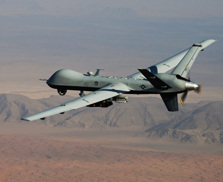 Under an initially undisclosed covert program begun by the Joseph Biden administration, the CIA is flying unmanned aerial vehicles, like the MQ-9 Reaper drone, above, deep into sovereign Mexican airspace to gather intelligence on drug-smuggling operations there.