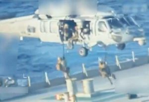 U.S. troops seize tanker carrying Venezuelan oil off country’s coast in Dec. 10 raid. Washington is ramping up its naval blockade of Venezuela, denying delivery of sorely needed oil to Cuba.