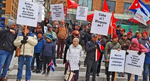Rallies in Canada protest US oil blockade of Cuba