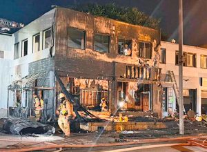 Noam, kosher restaurant in Montreal, burned to the ground Aug. 1. Owner Howard Szalavetz told the press he was thankful his late father, a Holocaust survivor, didn’t have to see the attack.