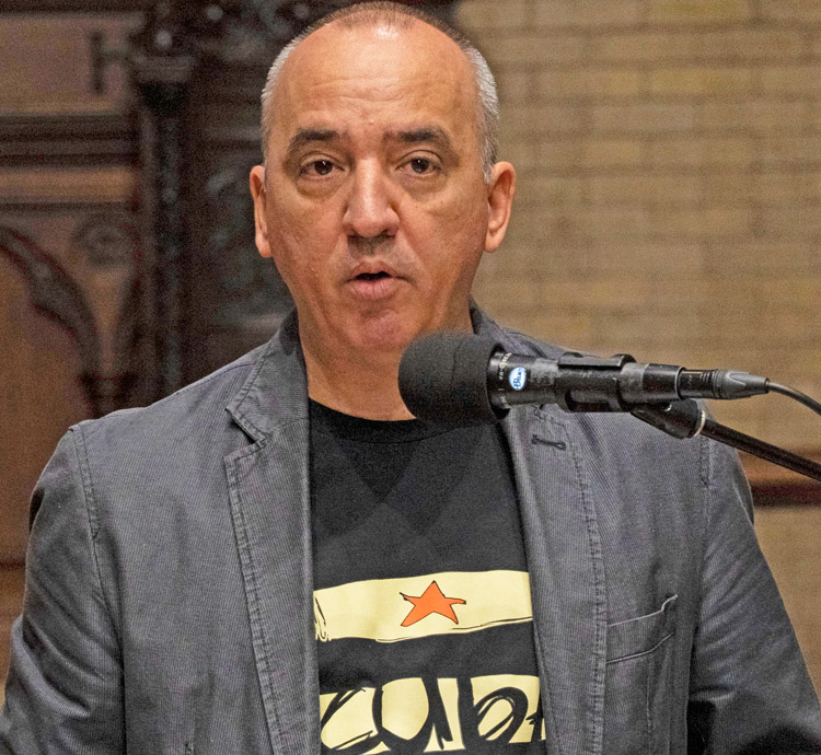 Ernesto Soberón, Kubas FN-ambassadör, sa vid mötet i New York att det kubanska folket arbetar för att övervinna USA:s blockad genom ”gemensamma ansträngningar, kreativitet och motståndskraft”.