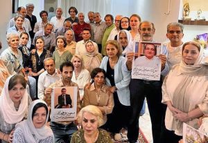 Teachers and retired workers from at least five cities bring solidarity to family of teacher union leader Masoud Farhikhteh, imprisoned under solitary confinement in Karaj, Iran.