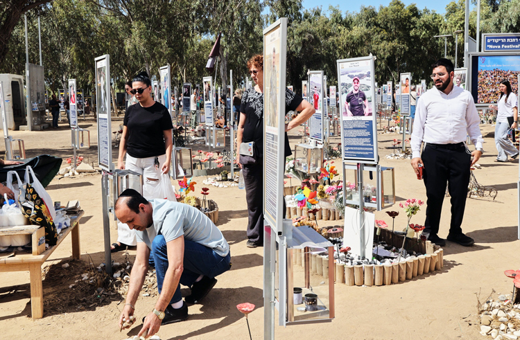 Oct. 7, 2026, commemoration at site of Nova festival in southern Israel where Hamas thugs murdered 378 people, took hostages and raped and mutilated women three years earlier. Hamas vows this won’t be the last pogrom. “Everything we do is justified,” said Hamas leader Ghazi Hamad.